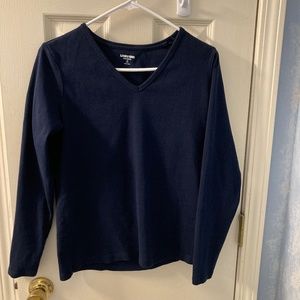 V Neck Lands End Tee